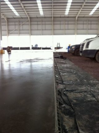 Permaban Eclipse heavy duty armoured joint warehouse flooring