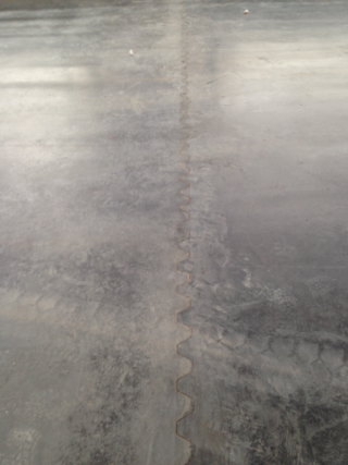 Permaban Signature armoured joint for concrete flooring