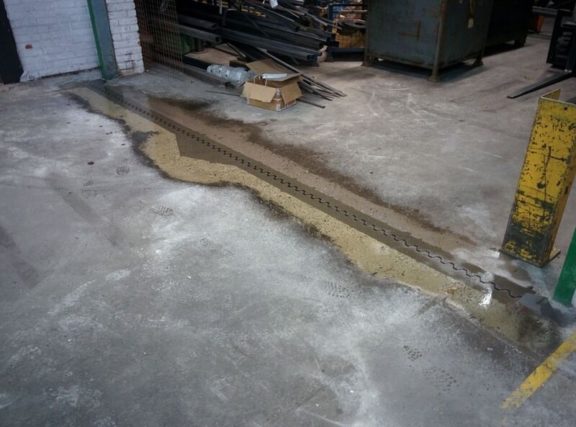 Permaban Signature AR concrete floor joint repair system