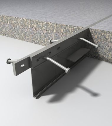 Permaban AlphaJoint Classic 4010 armoured joint for concrete flooring