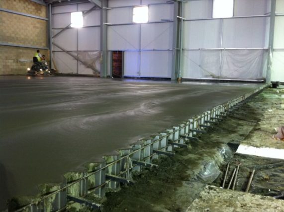 Permaban Eclipse concrete floor joint armouring