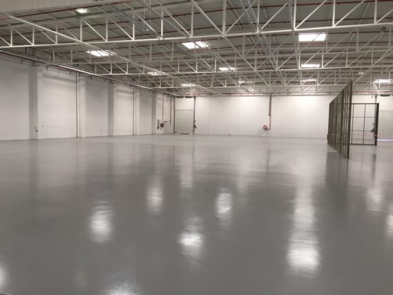Warehouse floor joints | concrete flooring | industrial flooring