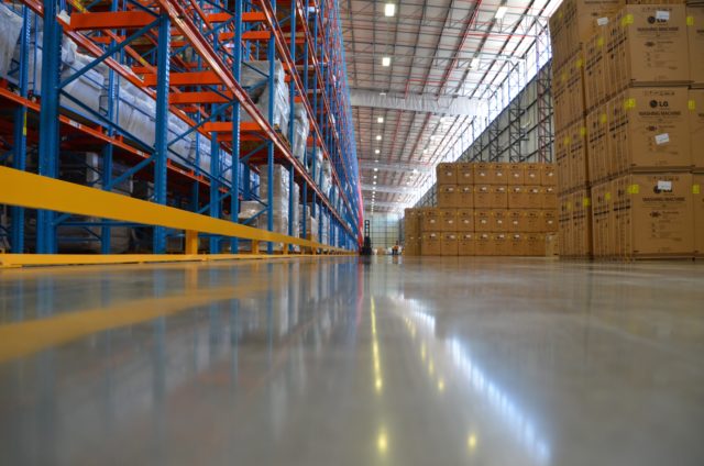 Industrial flooring | Warehouse floor | Concrete flooring
